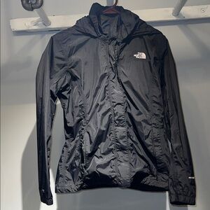 The North Face Black Women's Lightweight Hooded Rain Jacket
